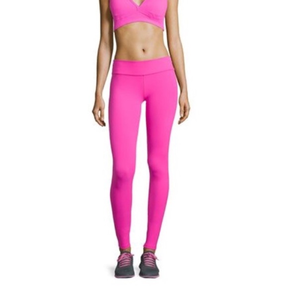 Beyond Yoga Pants - Beyond Yoga Hot Pink Essential Long Leggings